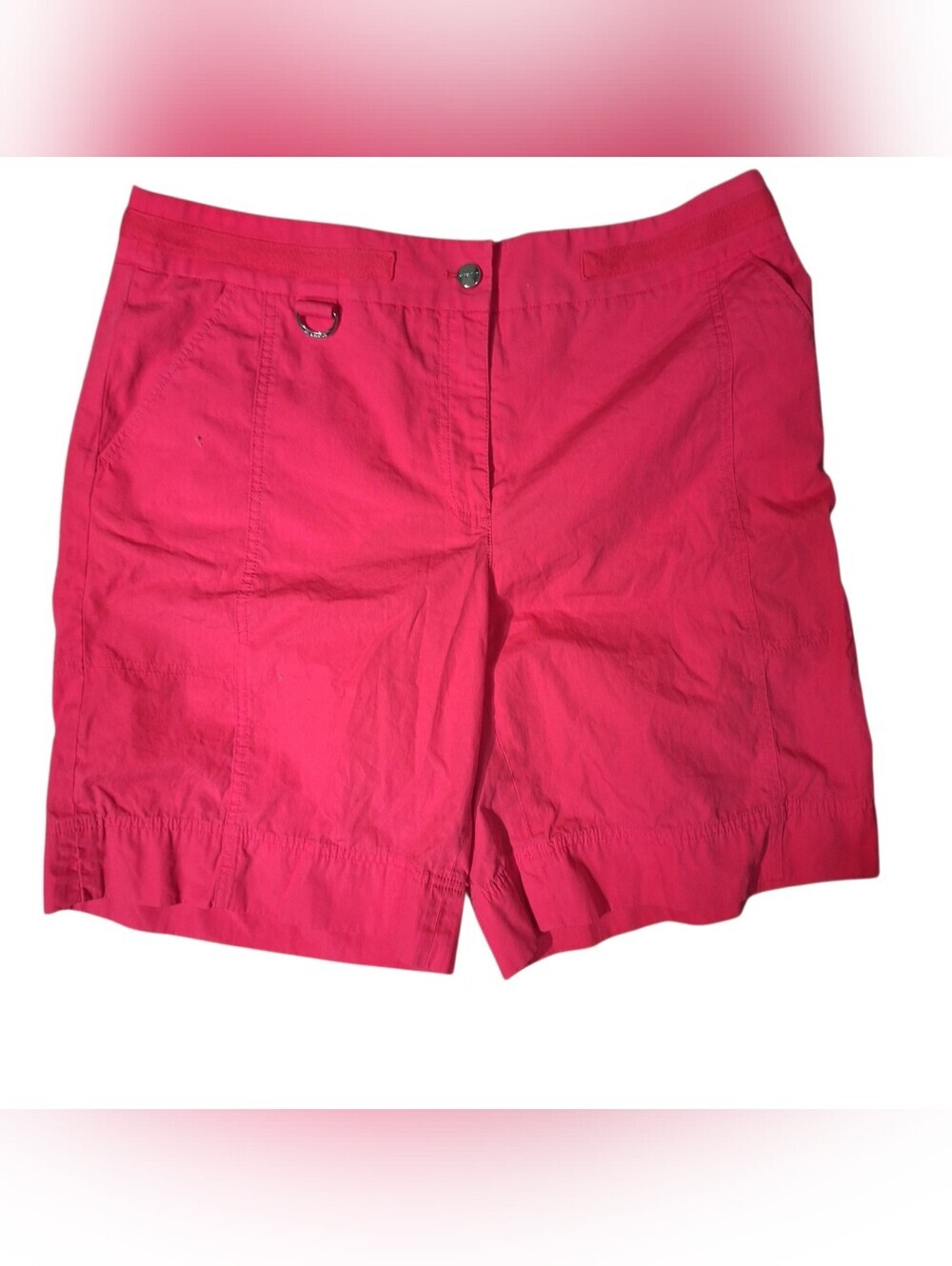 Jones New York Women's Hot Pink Casual Shorts 14
